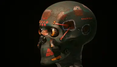 Cyber Skull Mask