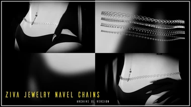 Ziva Jewelry Navel Chains Archive XL