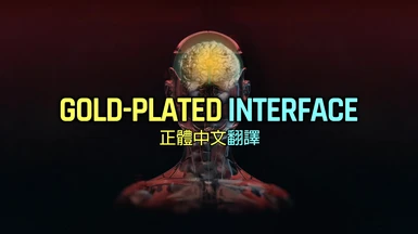 Gold-Plated Interface Cyberware - Traditional Chinese