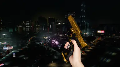 Glock 17 "Golden Flame"