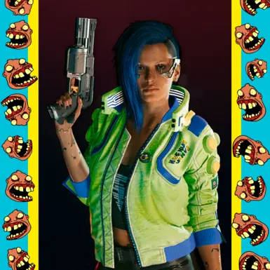 huehueBR jacket MOD at Cyberpunk 2077 Nexus - Mods and community