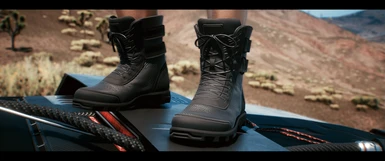 Optional: Black Carbon Boots
