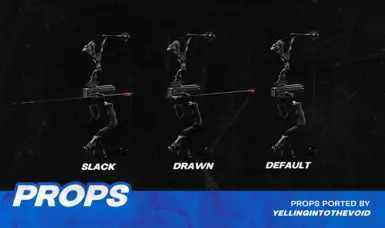 PROPS &#92; 3 different bows for the poses! You must spawn them in! 