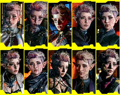 SedthS face cyberware pack