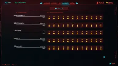 Skill Progression