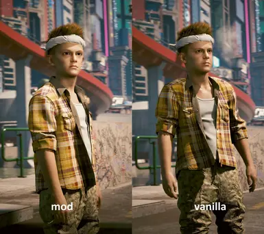 comparison shot by PumpernikeL - mod (L), vanilla (R)
