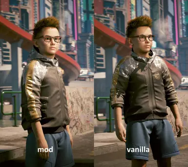 comparison shot by PumpernikeL - mod (L), vanilla (R)