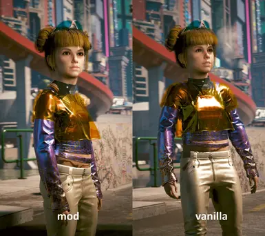 comparison shot by PumpernikeL - mod (L), vanilla (R)