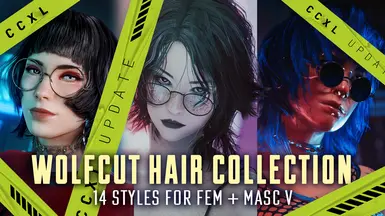 Wolfcut Hair Collection - CCXL