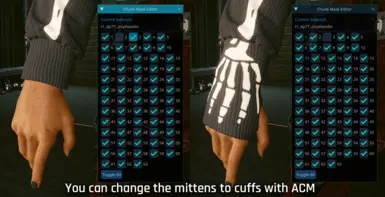 ACM Mitten toggle