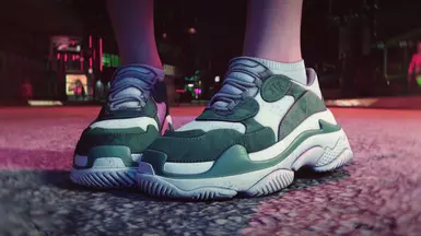 XTX Sneakers Green Vintage