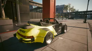Convertible Only Samurai Logos And Door Text