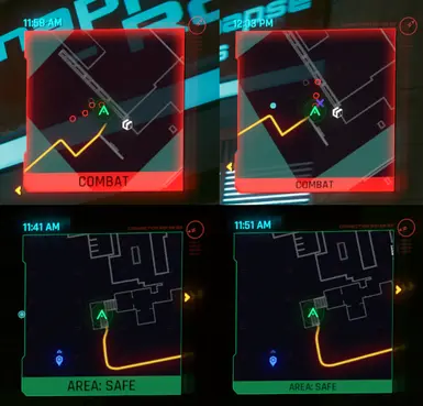 1.2: The security area and combat state indicator can be set to a smaller version..
