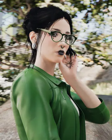 Olive Gradient / White / Clear / Lower position