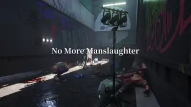 No More Manslaughter