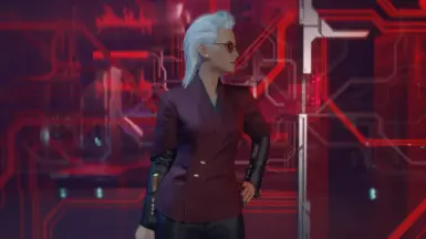 Style 02 - Jacket with Sleeves and LED Display
