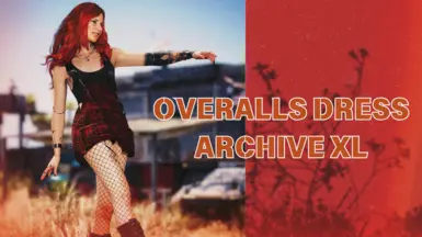 Overalls Dress (Fem V) - Archive XL