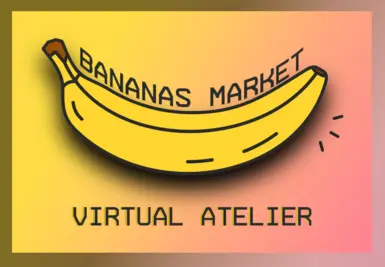 Busy Vampire Bananas Market - Virtual Atelier