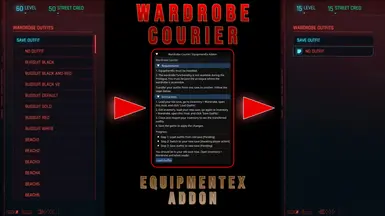 Wardrobe Courier - EquipmentEx Addon