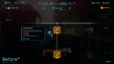 *This showcases the mod being used with No More Menu Backgrounds and HUD Painter