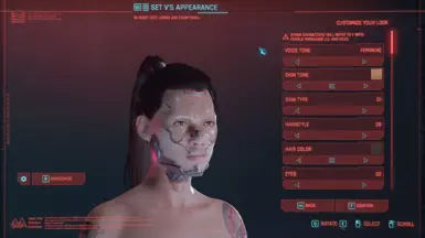 Optional Cyber Faceplate