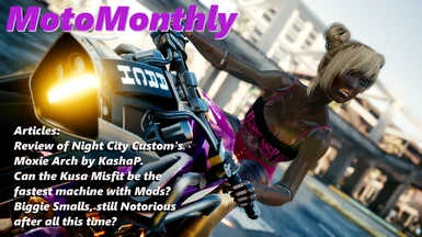 Moto Monthly reviews Night City Custom's Arch Mox