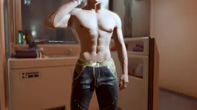 Slimmed down waist and refitted pants