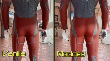 Diaper butt fixed