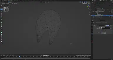 Shadow Mesh Wireframe + Vertex Count