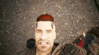 Forehead cyberware