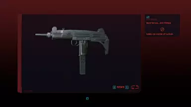 Uzi Folded Stock