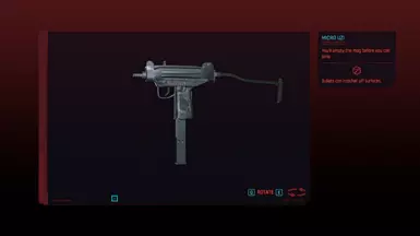 Micro Uzi Stock