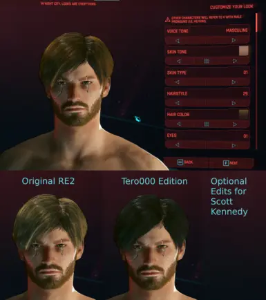 Scott Kennedy CC Colors + Alts