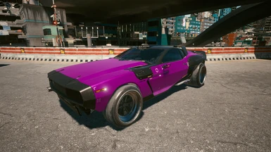 Yule's Custom Cthulhu Street Racer - Plum Crazy Purple and Black