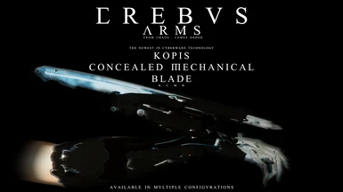 ErebusArms - Kopis Concealed Mechanical Blades - Corpo Mantis Blades