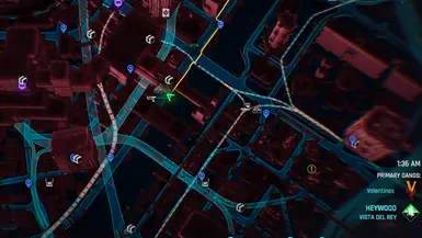 a fragment of a map for an oration on where to find a Food Vendor