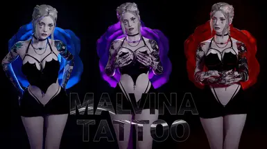 VTK Malvina Arm Tattoo