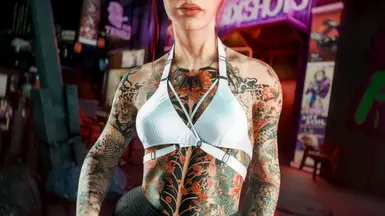 Casual Bra - White