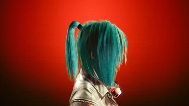 Teal Ash (Hair Color 14 in CyberCat/Character Creator)