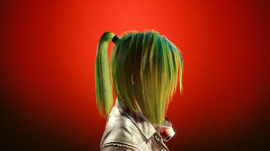 Toxic Green (Hair Color 20 in CyberCat/Character Creator)