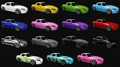 default look of the car, no tuning parts applied