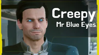 Creepy Mr Blue Eyes