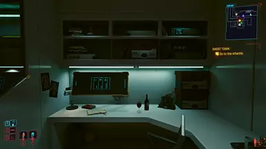MISC add-on 1.0 - floating book fixed, added some book and wine, Jackie's machete on 'saka building