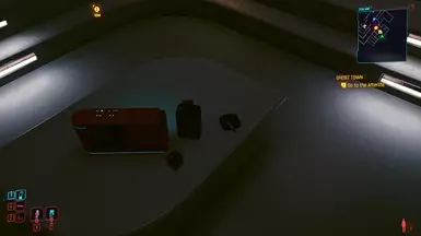 MISC add-on 1.0 - added a bottle of whisky and ash tray for Johnny