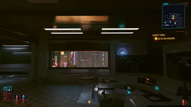 MISC add-on 1.0 - moved air-con here, and added some lighting for the living area so it's not so bloody dark at night
