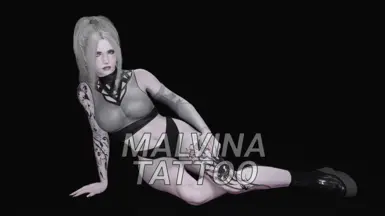 VTK and KS-UV Malvina Spider Tattoo