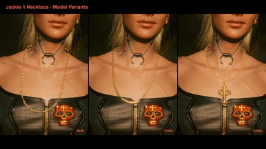 Jackie 1 Necklace - Model Variants