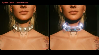Spiked Collar - Color Variants