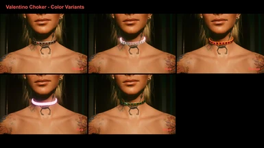 Valentino Choker - Color Variants