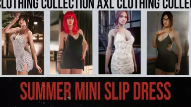 SUMMER MINI SLIP DRESS